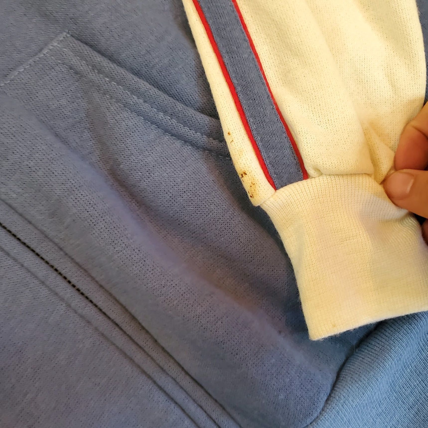 Vintage Bassett Walker Sweatshirt Mens Large Blue Raglan Full Zip Size US L / EU 52-54 / 3 - 5 Thumbnail