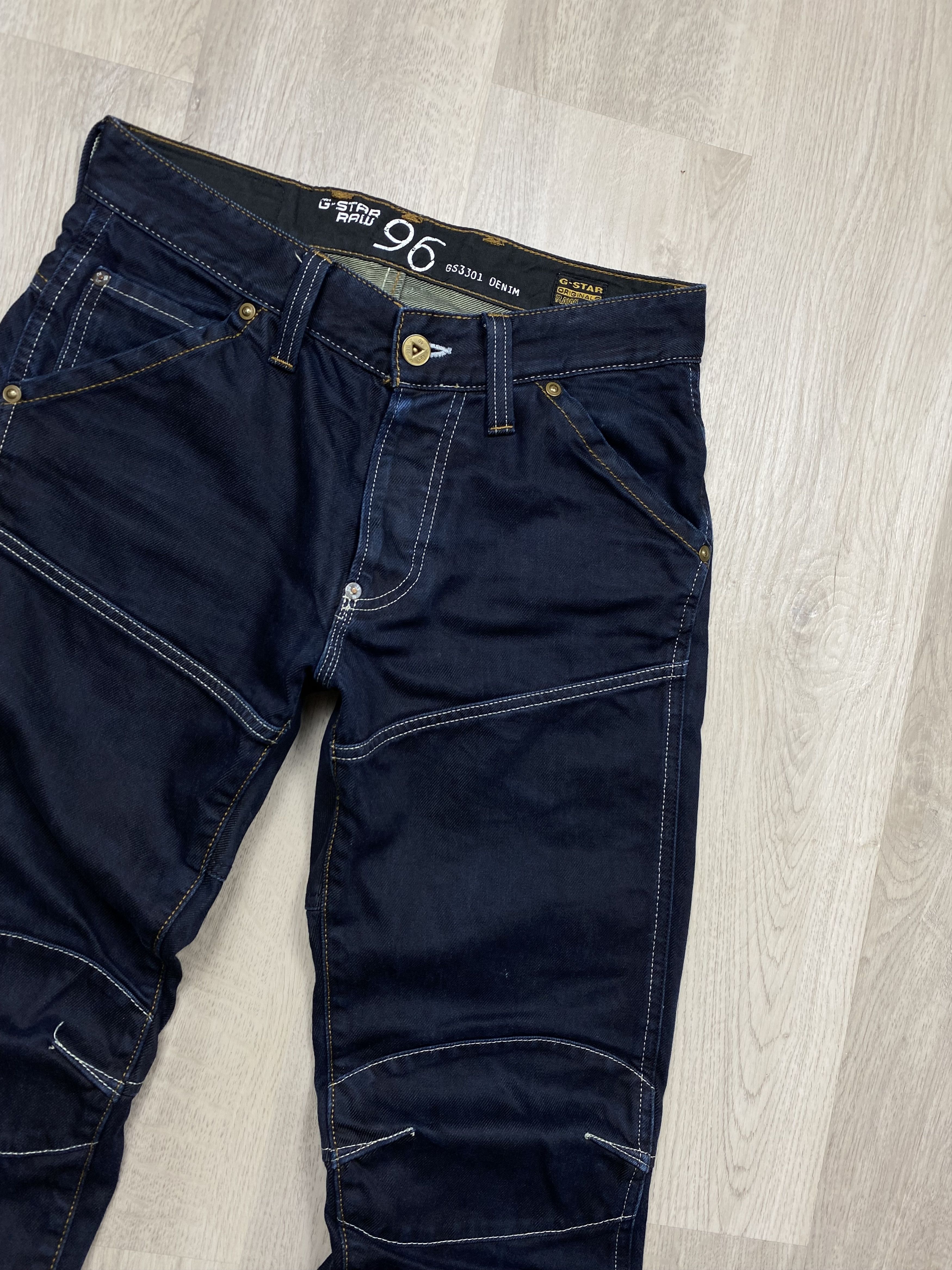 G-Star G Star Raw Vintage Denim Pants Jeans Double Knee Gstar Size US 30 / EU 46 - 2 Thumbnail