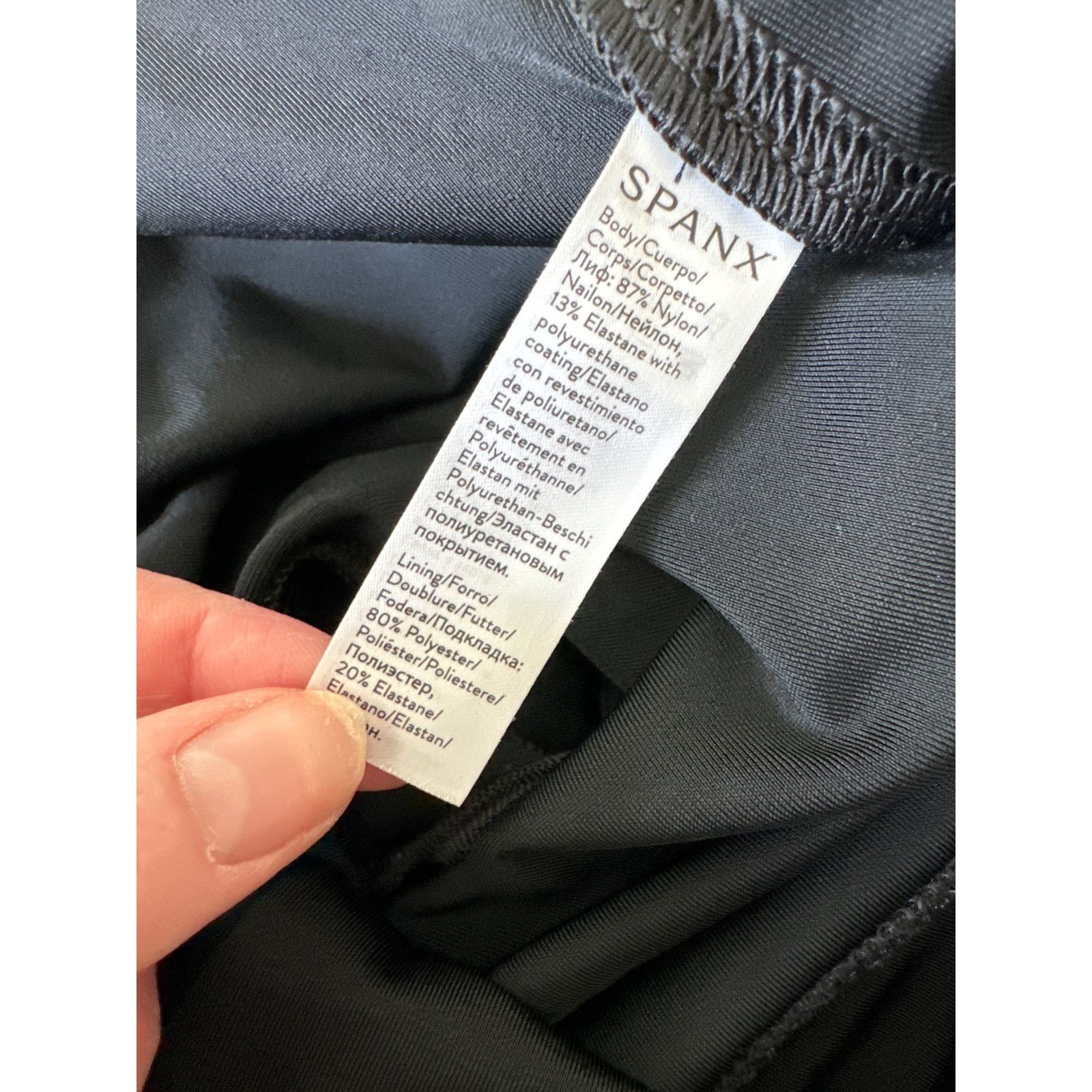 Spanx SPANX Faux Leather Leggings Black Size LARGE Size 30" / US 8 / IT 44 - 8 Thumbnail