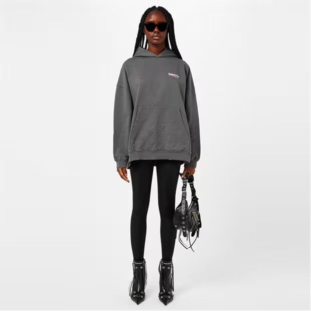 Balenciaga o1g2r1mq0924 Hoodies in Grey Size M / US 6-8 / IT 42-44 - 6 Thumbnail