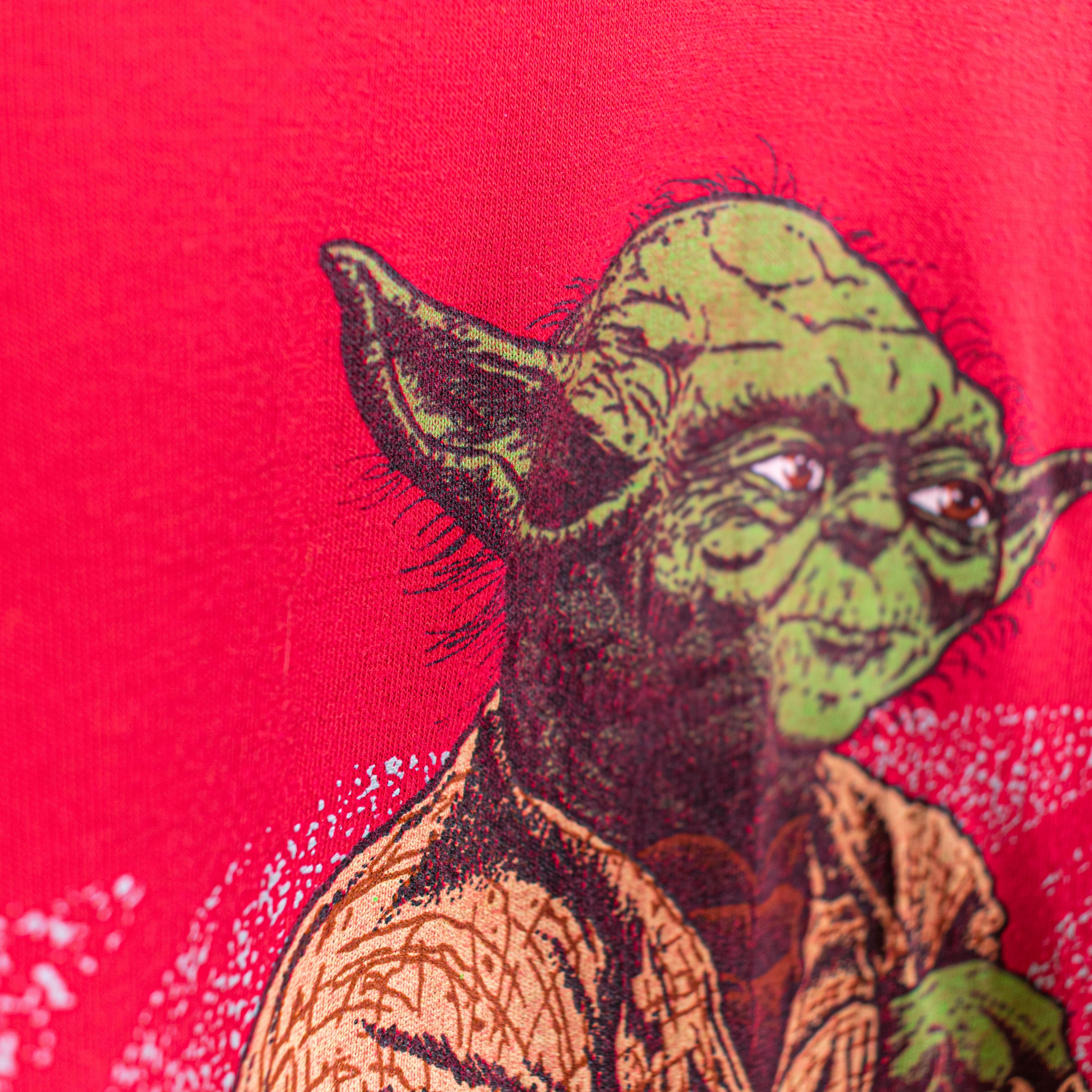 Vintage Star Wars Jedi Master Yoda T-Shirt VTG Artex George Lucas Size US L / EU 52-54 / 3 - 6 Thumbnail
