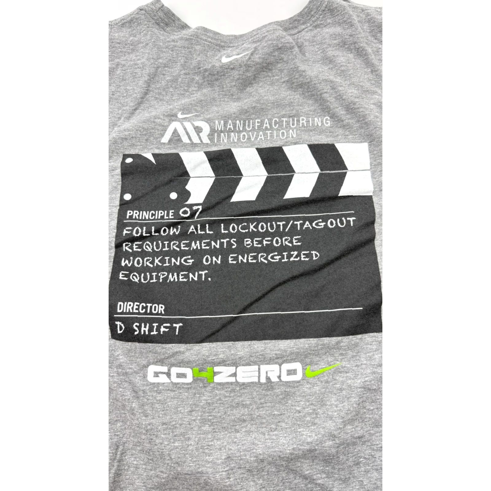 Nike Nike Shirt Mens 3XL Gray Graphic Print Short Sleeve T-Shirt Size US XXL / EU 58 / 5 - 5 Thumbnail