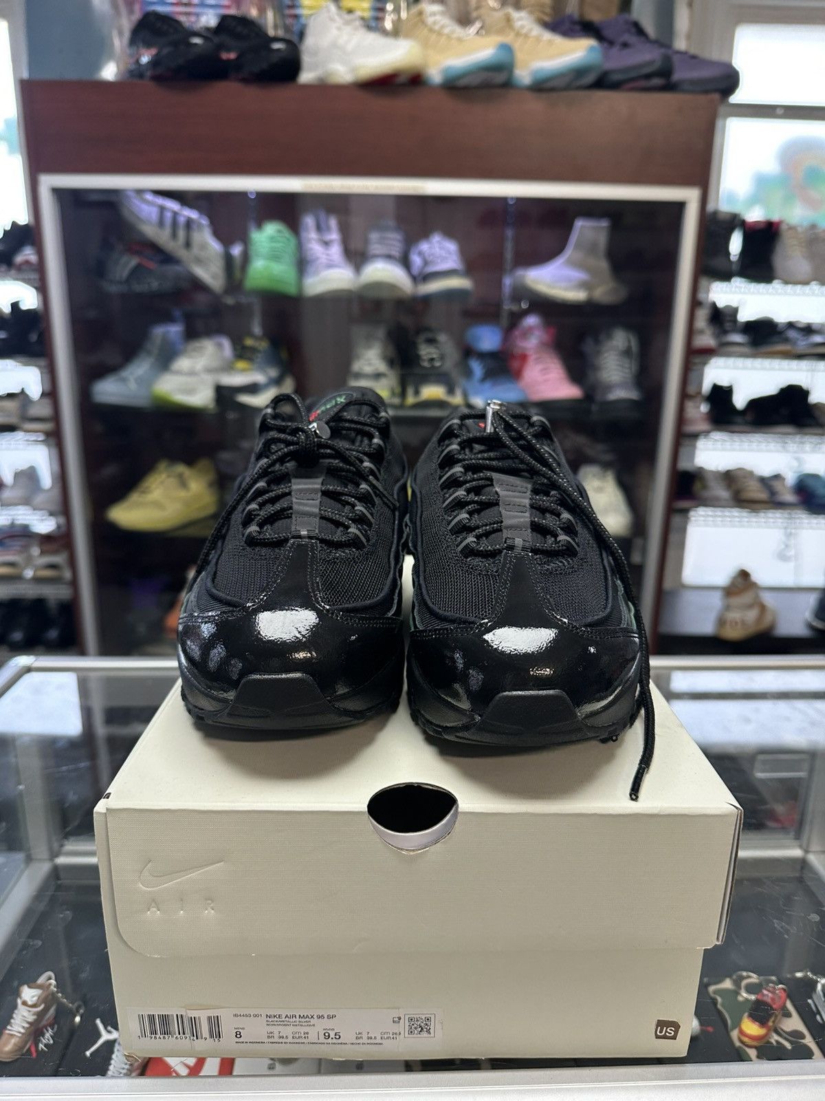 Nike Nike X Undefeated Air Max ‘Black’ Size US 8 / EU 41 - 4 Thumbnail
