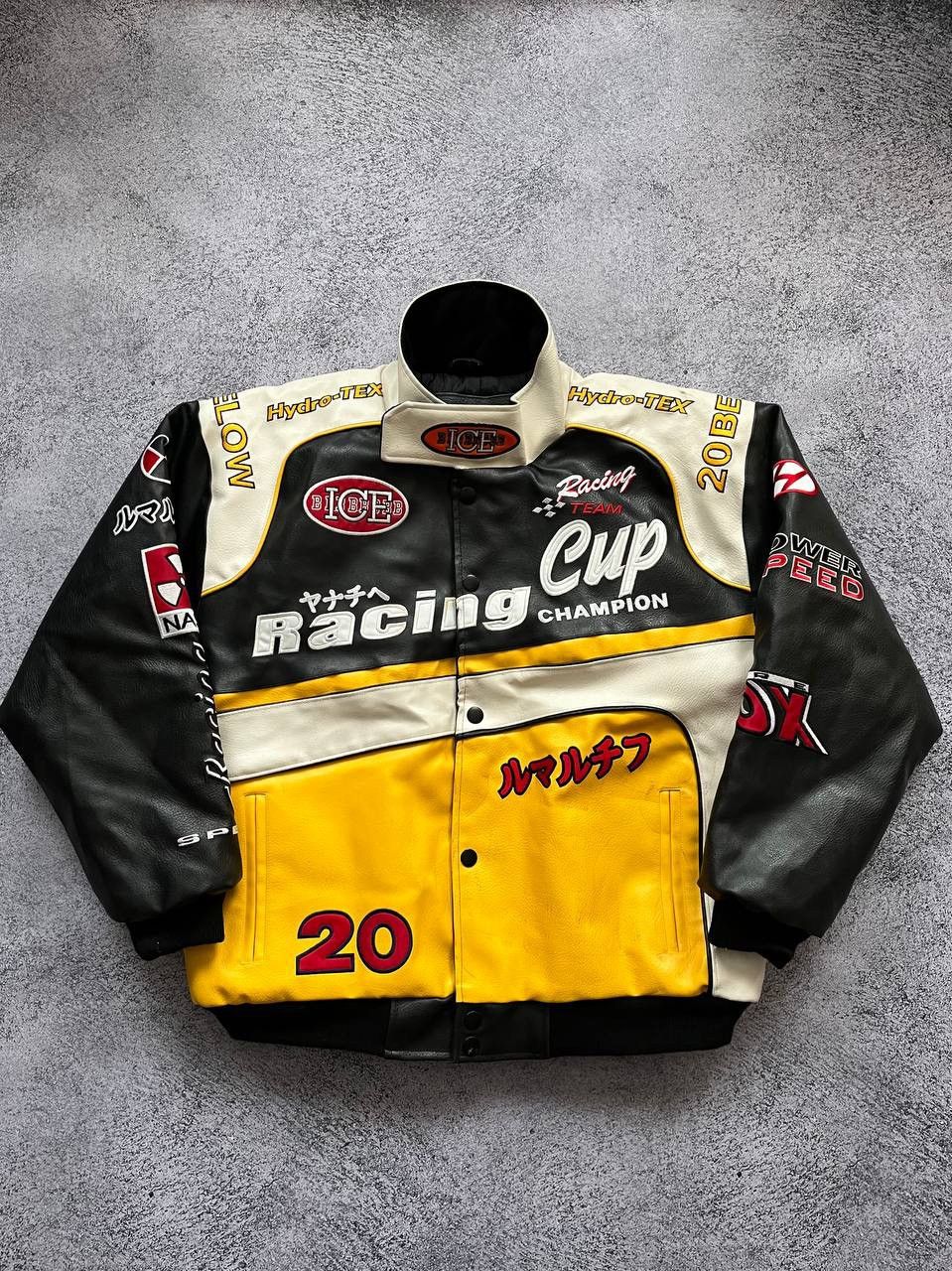 Fox Racing Leather Jacket FOX Racing Cup Made in Korea Size US L / EU 52-54 / 3 - 1 Thumbnail