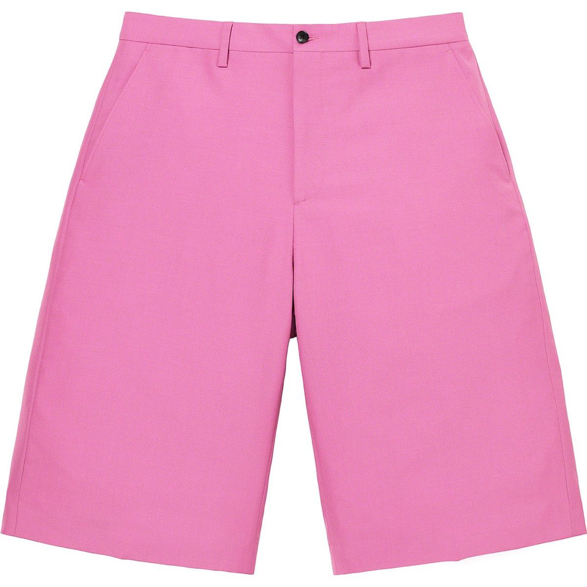 Supreme Supreme Wool Trouser Short Light Pink SS23 Men’s Size 32 Size US 32 / EU 48 - 1 Thumbnail
