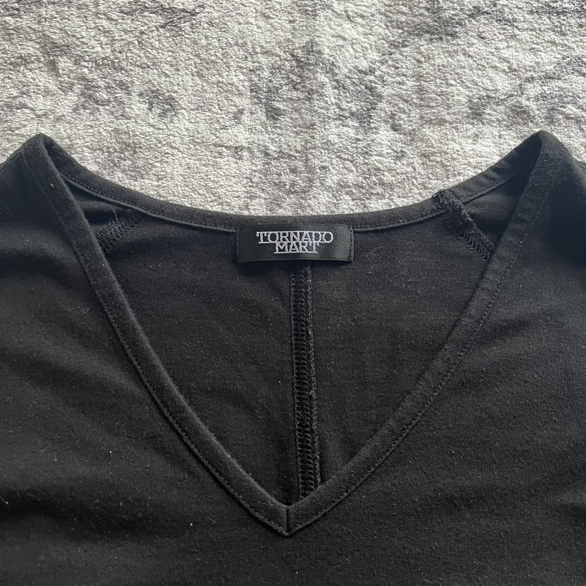Tornado Mart Tornado Mart Rhinestone Logo Half Sleeve Shirt Black Size US S / EU 44-46 / 1 - 4 Thumbnail