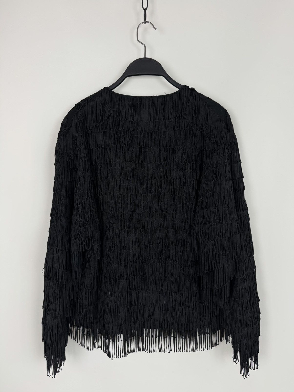 Katharine Hamnett London Vintage Katharine Hamnett London Loop Fringe Women’s Jacket Size M / US 6-8 / IT 42-44 - 11 Thumbnail