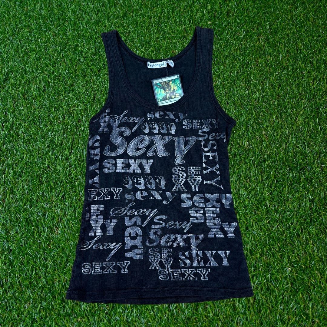Other Vintage Y2K Sexy Tank Top Size M / US 6-8 / IT 42-44 - 1 Thumbnail
