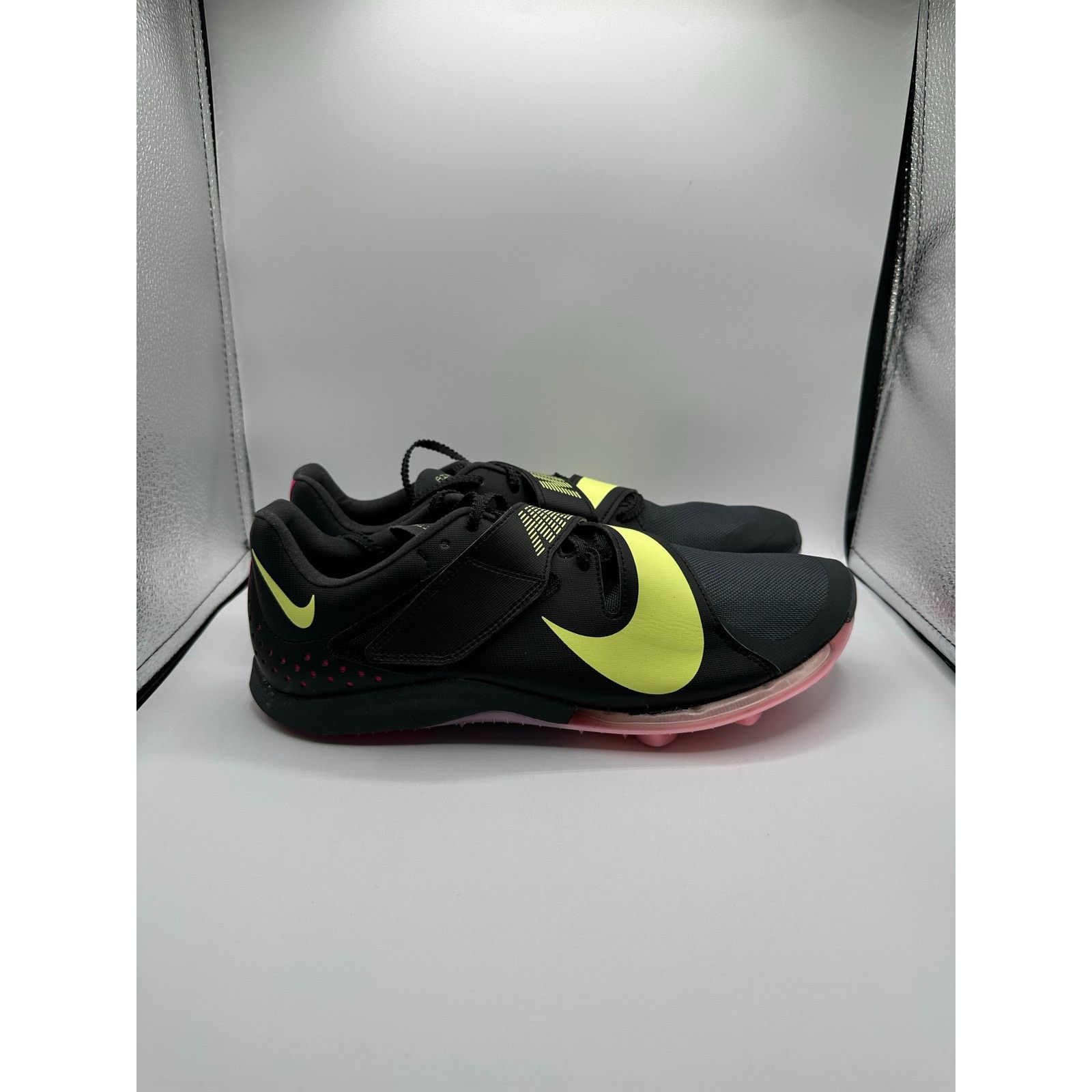 Nike Nike Zoom Long Jump “Anthracite Pink Volt” size 9 men’s Size US 9 / EU 42 - 3 Thumbnail