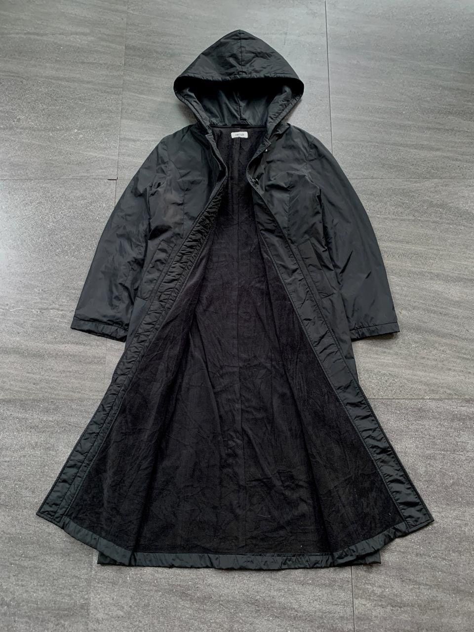 Y's FREE TAX! Ys bis Nylon Long Coat Size US S / EU 44-46 / 1 - 2 Thumbnail