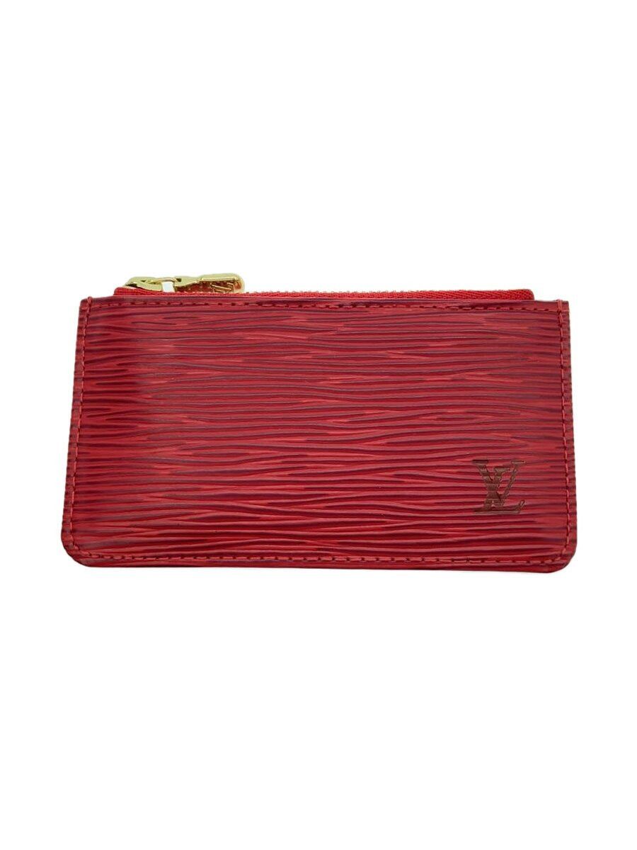 Louis Vuitton Louis Vuitton Epi Pochette Cle Leather Bordeaux Size ONE SIZE - 1 Thumbnail
