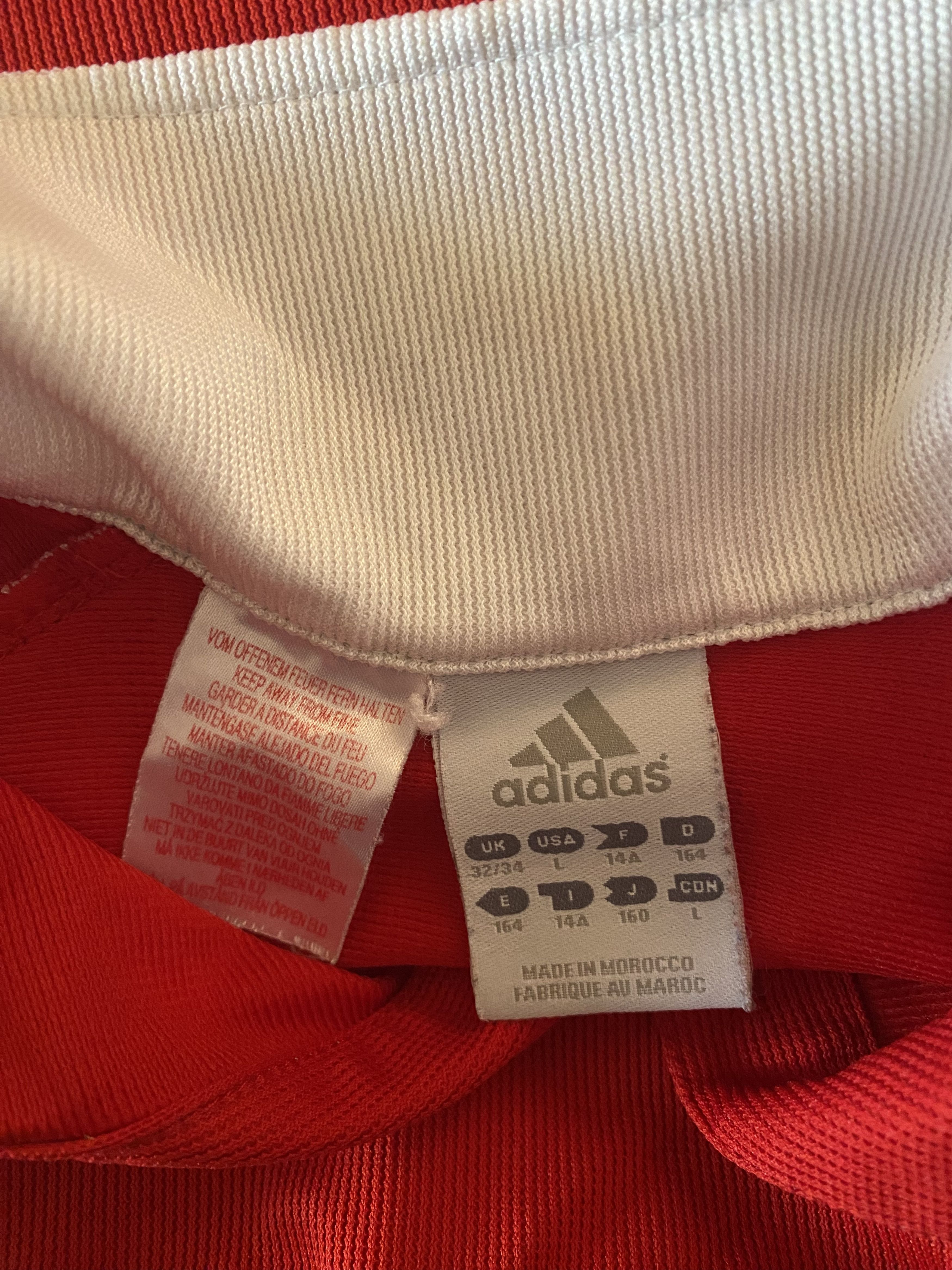 Adidas Vintage BAYERN MUNICH 2005 - 2006 Adidas children's - UNIQUE Size US XXS / EU 40 - 6 Thumbnail