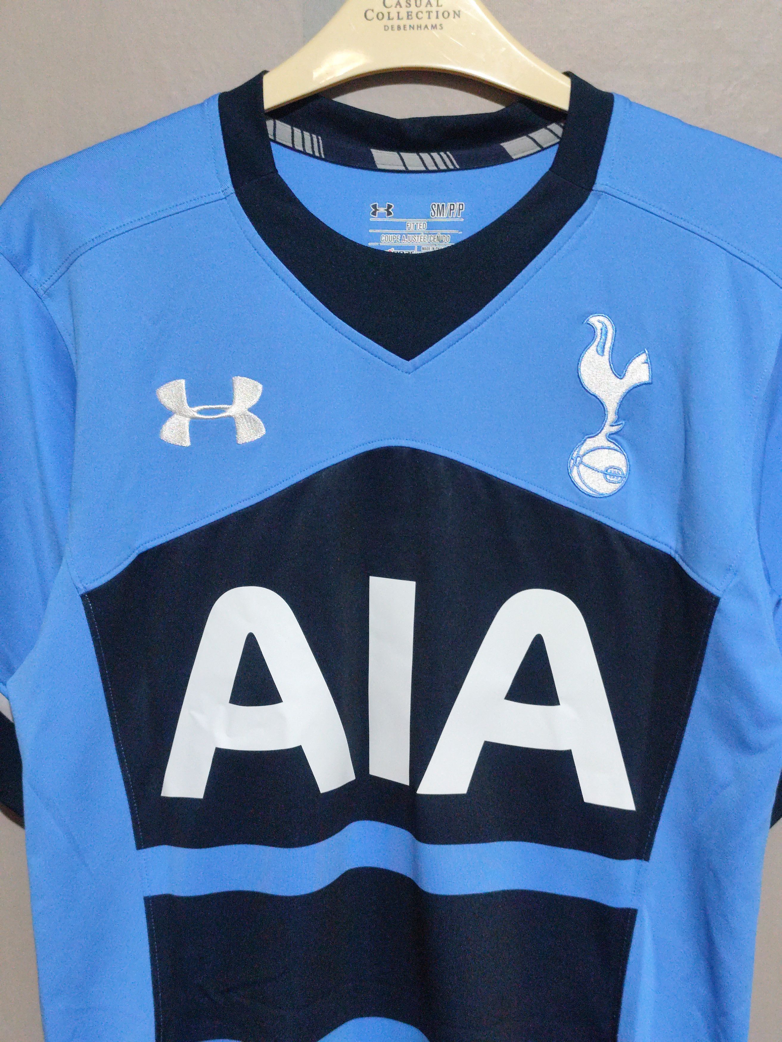 Under Armour Rare🔥2015/16 #7 SON Heung Min Tottenham Hotspur Away Jersey Size US S / EU 44-46 / 1 - 3 Thumbnail