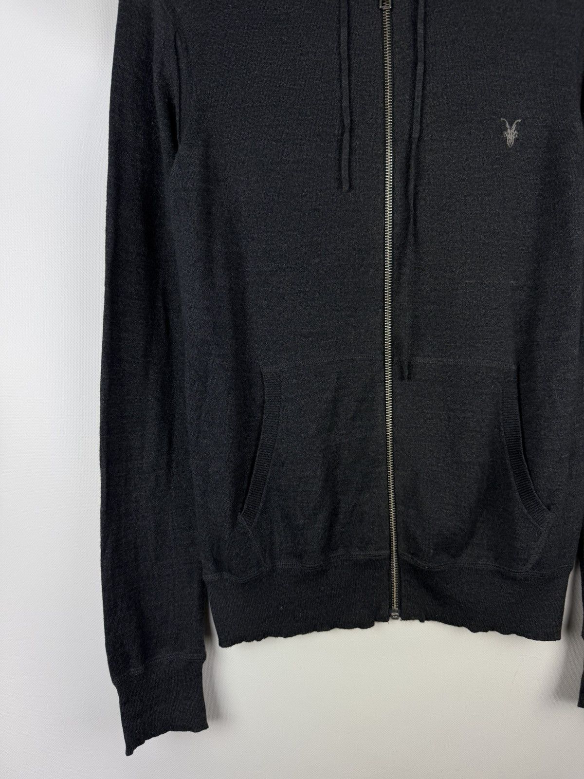 Allsaints × Japanese Brand Allsaints Fritz Hoody Men’s Full Zip Hoodie Size S Size US S / EU 44-46 / 1 - 7 Thumbnail