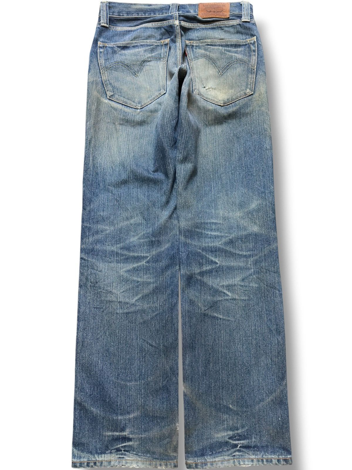 Levi's Vintage Clothing Vintage Levi’s 702 Mudwash Faded Distressed Denim Size US 30 / EU 46 - 4 Thumbnail