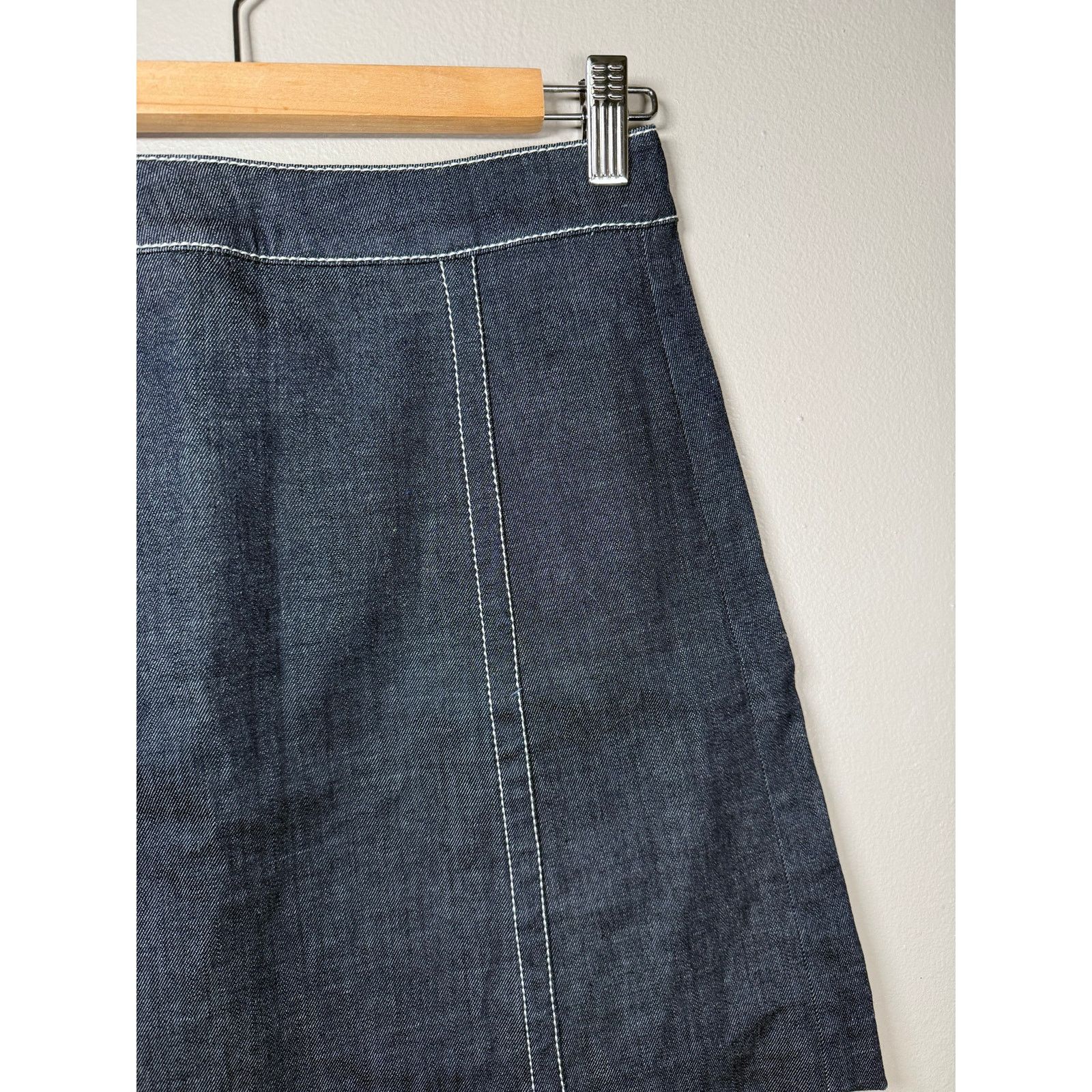 Prada Prada Denim Mini Skirt size 36/4 US Size 27" / US 4 / IT 40 - 12 Thumbnail