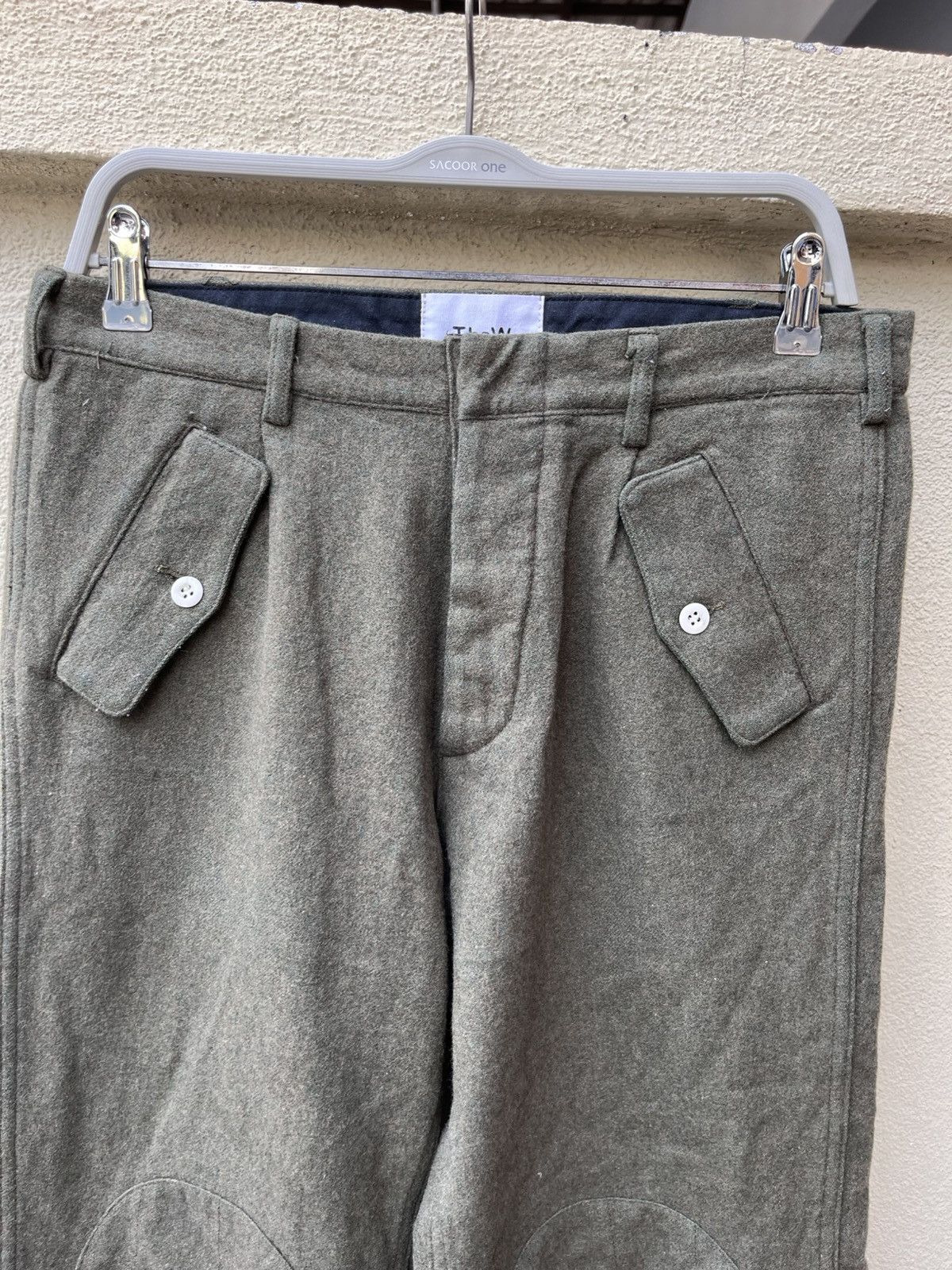 Japanese Brand ThaW military wool pants Size US 31 - 2 Thumbnail
