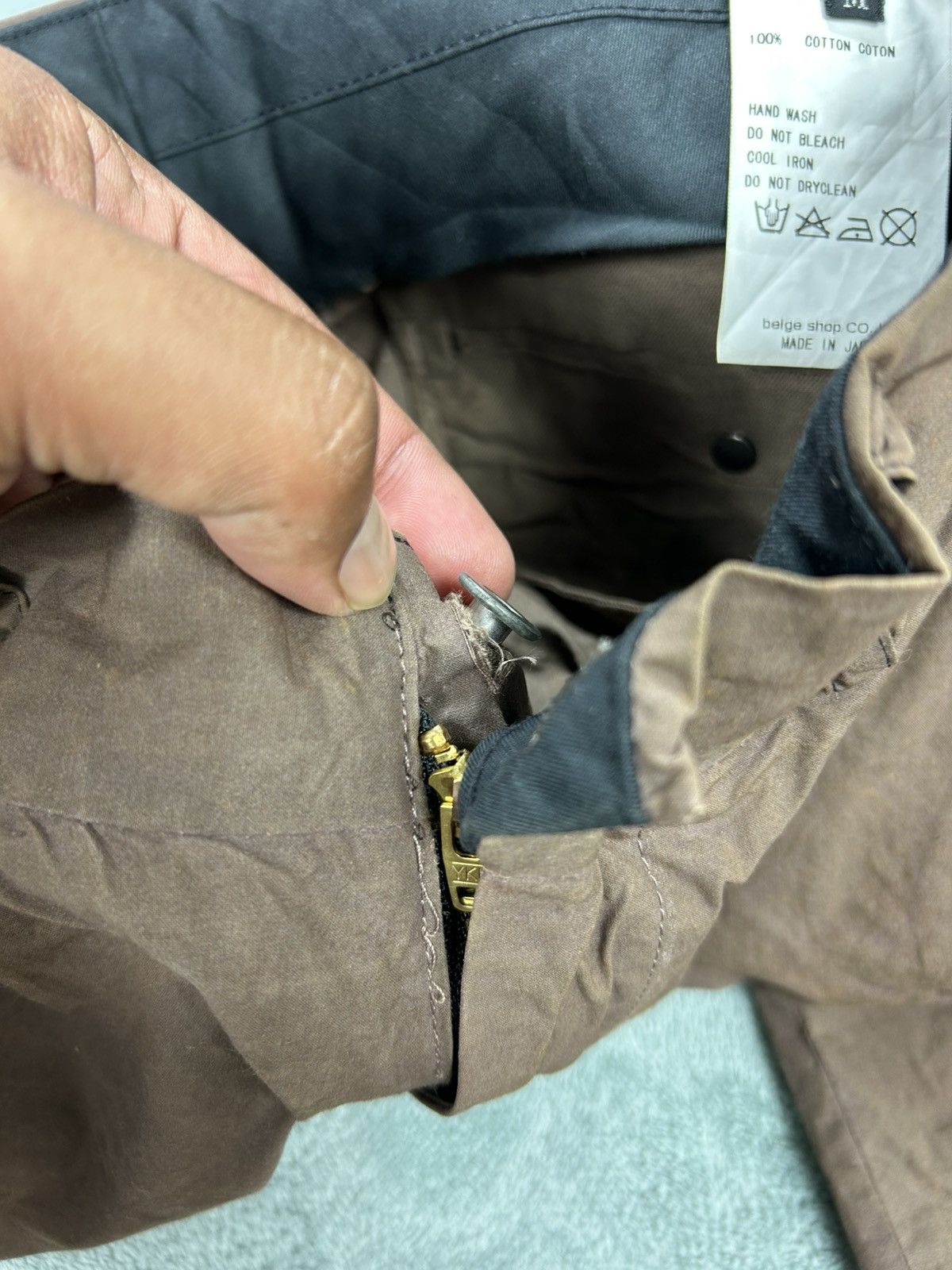 Ryuichiro Shimazaki Ryuichiro Shimazaki Cargo Pants Size US 26 / EU 42 - 9 Thumbnail