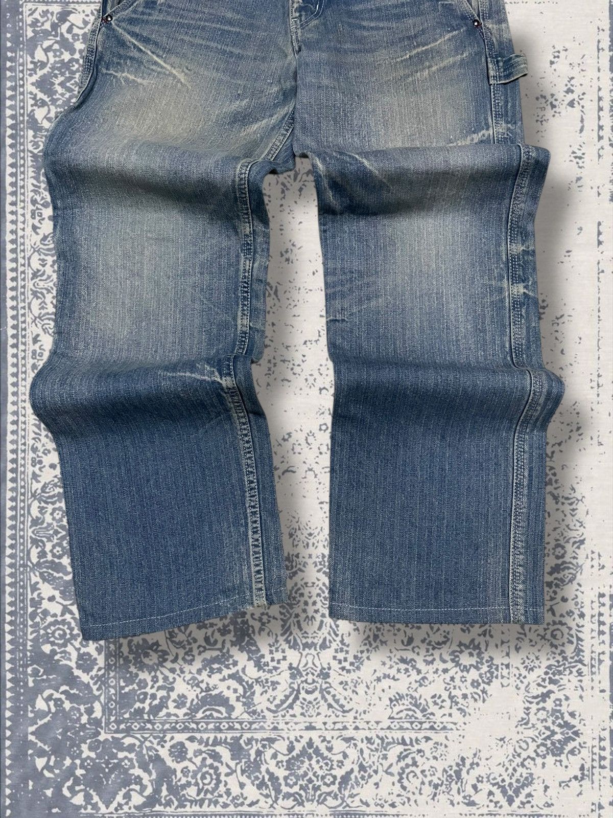 Designer × Japanese Brand × Vintage Vintage Japan Designer Rattle Trap Carpenter Mudwash Denim Size US 30 / EU 46 - 3 Thumbnail