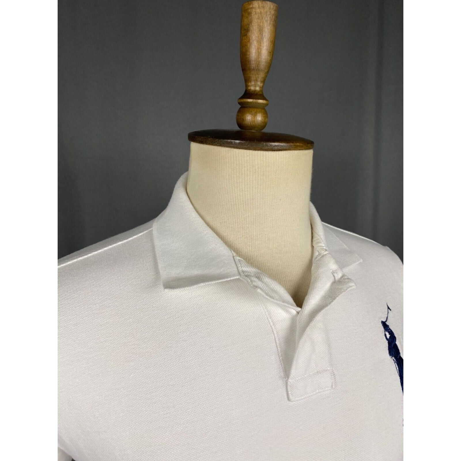 Polo Ralph Lauren Polo Ralph Lauren Big Logo Men's White Polo T-Shirt Size L Size US L / EU 52-54 / 3 - 6 Thumbnail