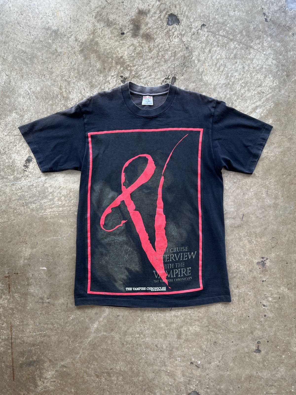 Vintage Vintage 1994 Interview With a Vampire Tom Cruise Tee Large Size US XL / EU 56 / 4 - 2 Thumbnail