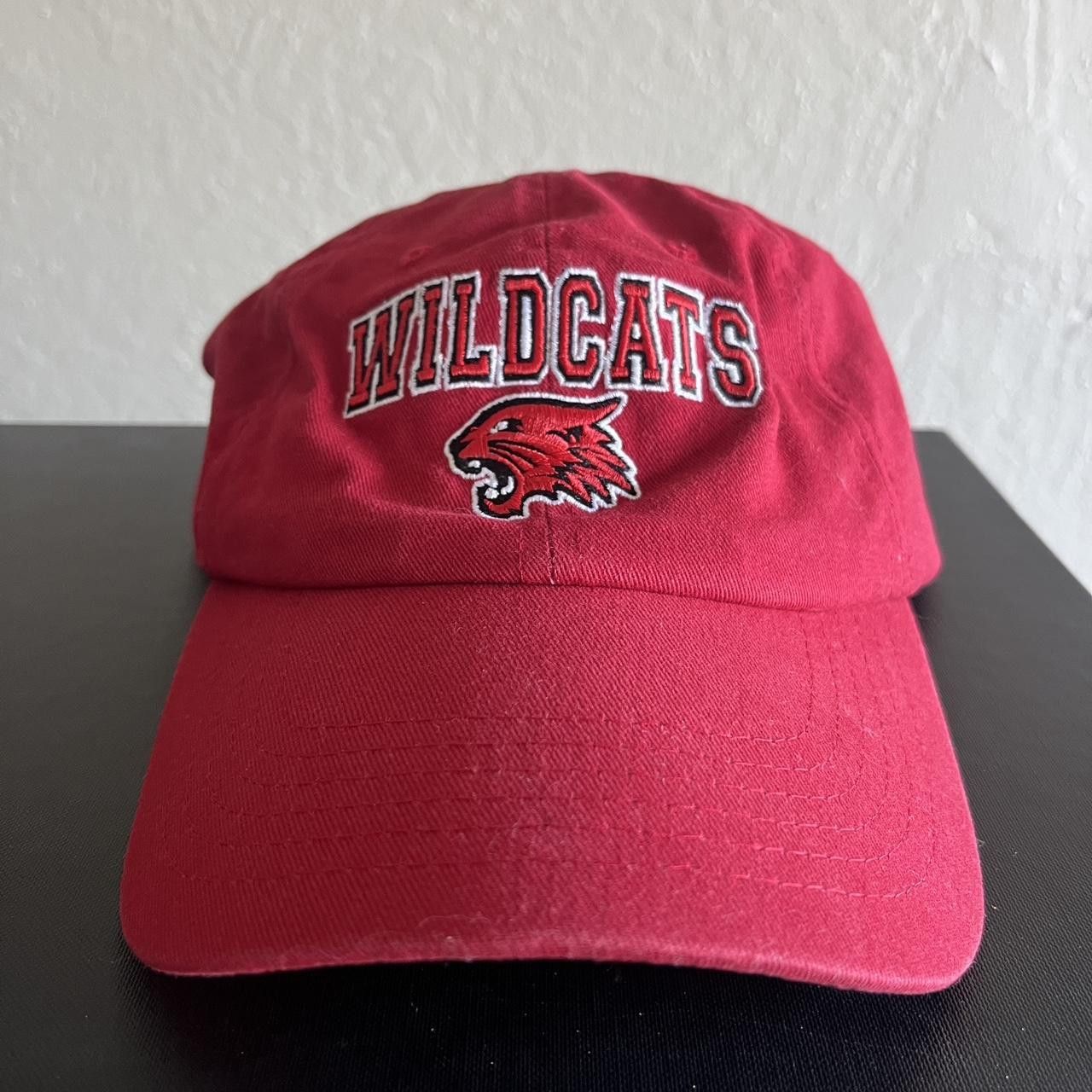 Vintage red wildcats dad hat cotton low profile relaxed cap Size ONE SIZE - 1 Thumbnail