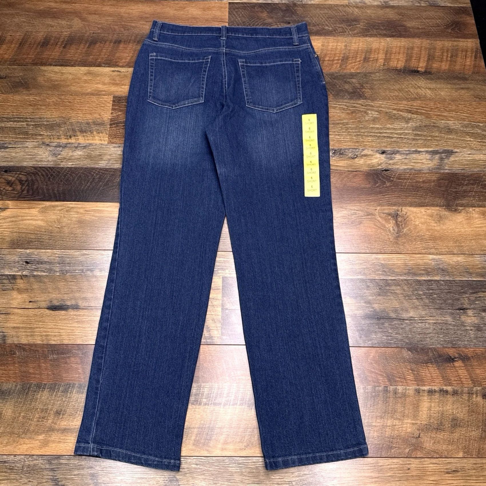 Gloria Vanderbilt Gloria Vanderbilt Amanda Jeans 6 Regular Jeans Women Blue 5-Pocket Denim Size 28" / US 6 / IT 42 - 3 Thumbnail