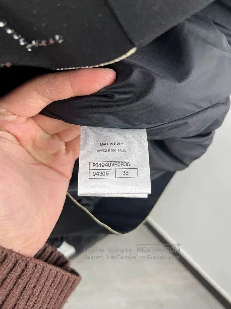 Chanel Chanel Black Crystal Logo Long Sleeve Jacket. Size XS / US 0-2 / IT 36-38 - 5 Thumbnail