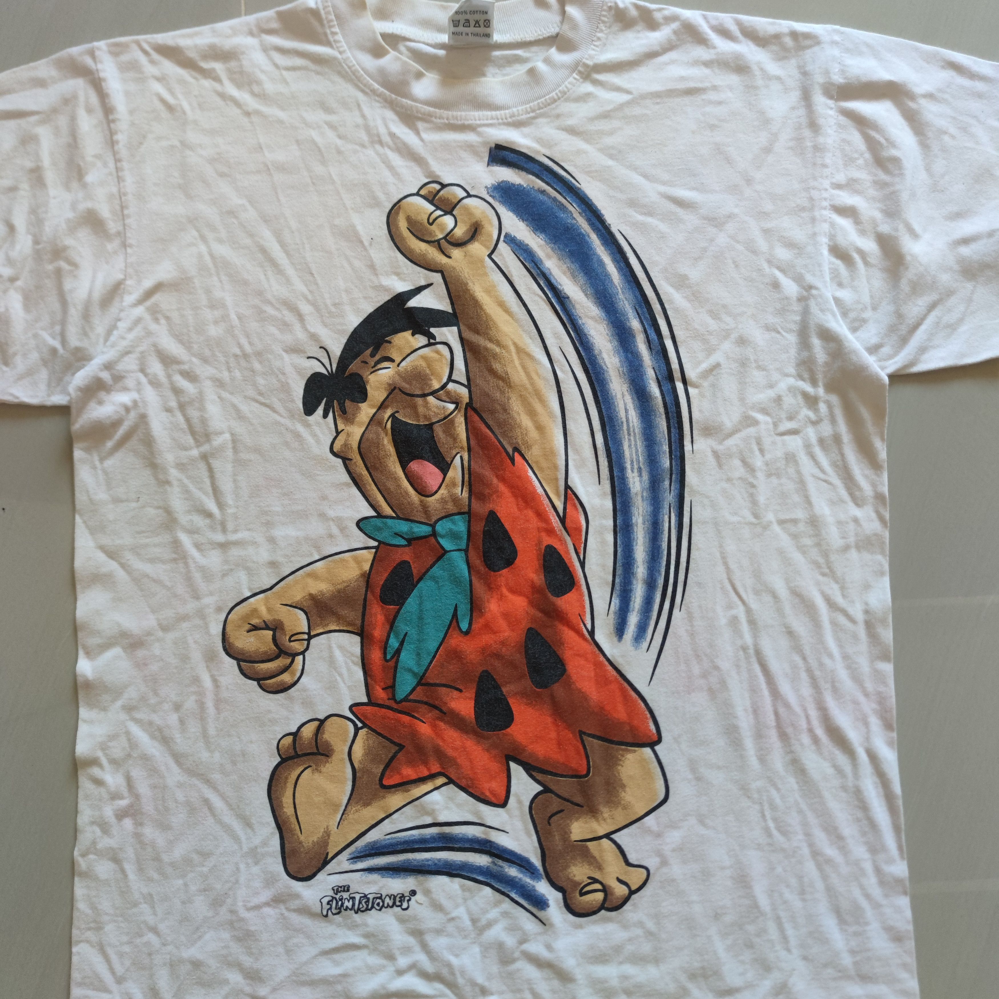 Cartoon Network × Vintage VINTAGE THE FLINTSTONES YABBA DABBA DOO T SHIRT Size US M / EU 48-50 / 2 - 7 Thumbnail