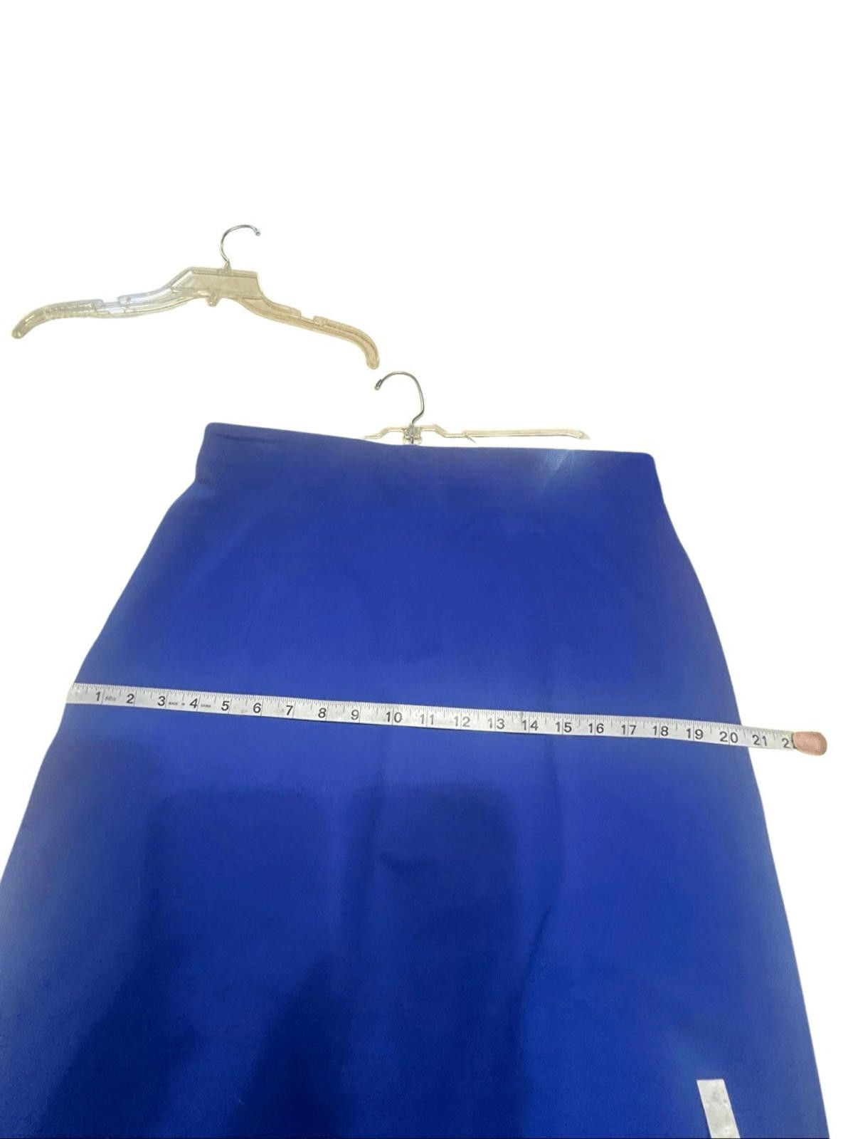 Designer Philosophy Marine Blue Skirt Sz 14 NWT Size 36" / US 14 / IT 50 - 7 Thumbnail