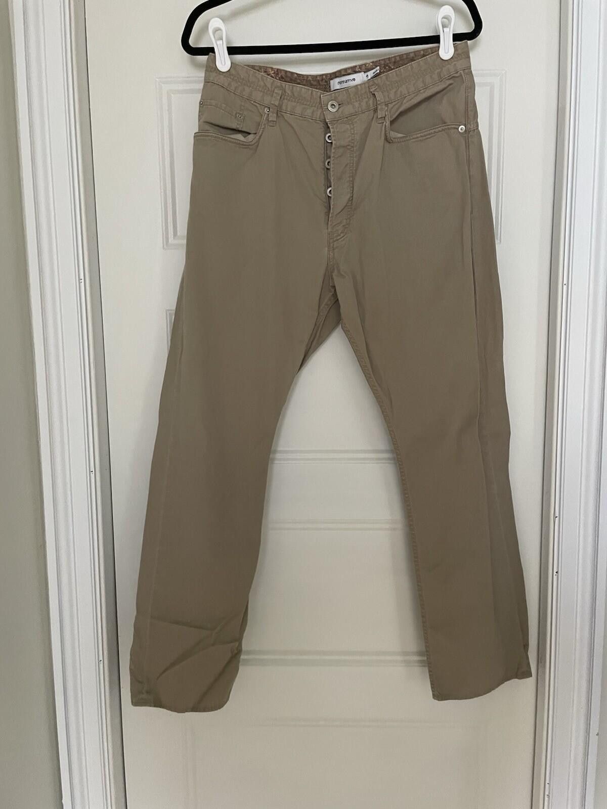 Nonnative Nonnative Japan Linen Cotton Khaki Chino Pants 32 Size 2 Size US 32 / EU 48 - 1 Thumbnail