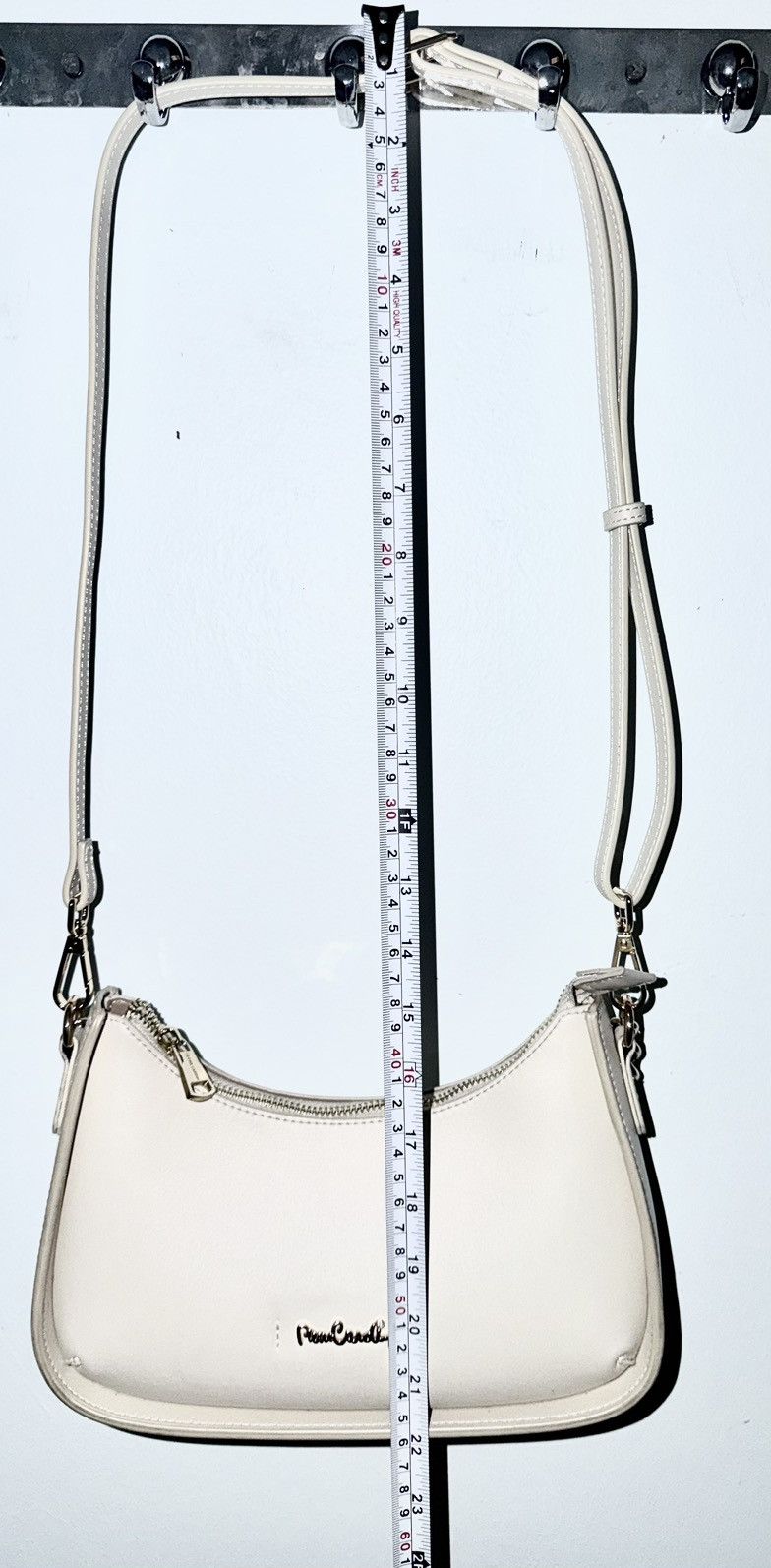 Pierre Cardin Vintage Pierre Cardin Cream Shoulder Bag Size ONE SIZE - 7 Thumbnail