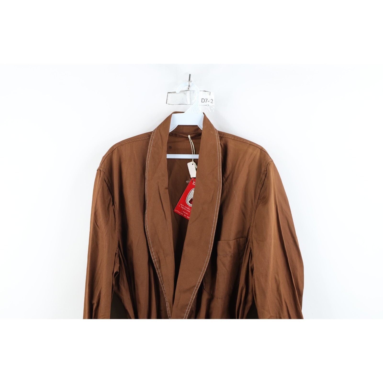 Vintage Deadstock Vintage 50s 60s Streetwear Belted Smokers Robe Size US M / EU 48-50 / 2 - 2 Thumbnail