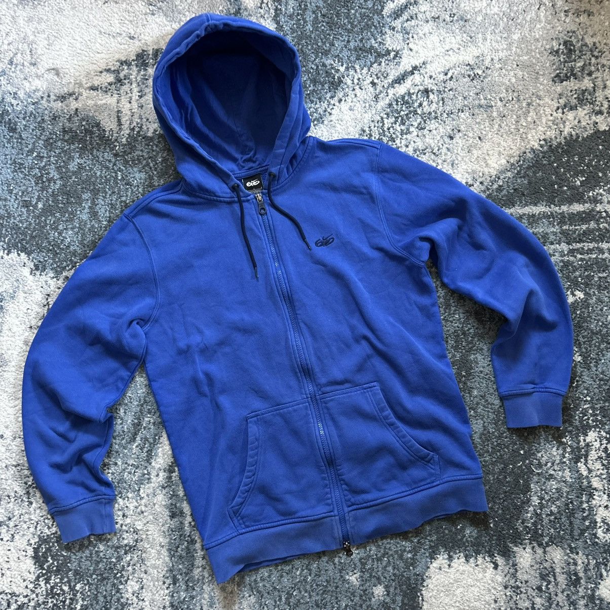 Nike 2012 NiKE 6.0 FADED ROYAL BLUE YKK ViSLON DOUBLE ZiP HOODiE Size US L / EU 52-54 / 3 - 7 Thumbnail