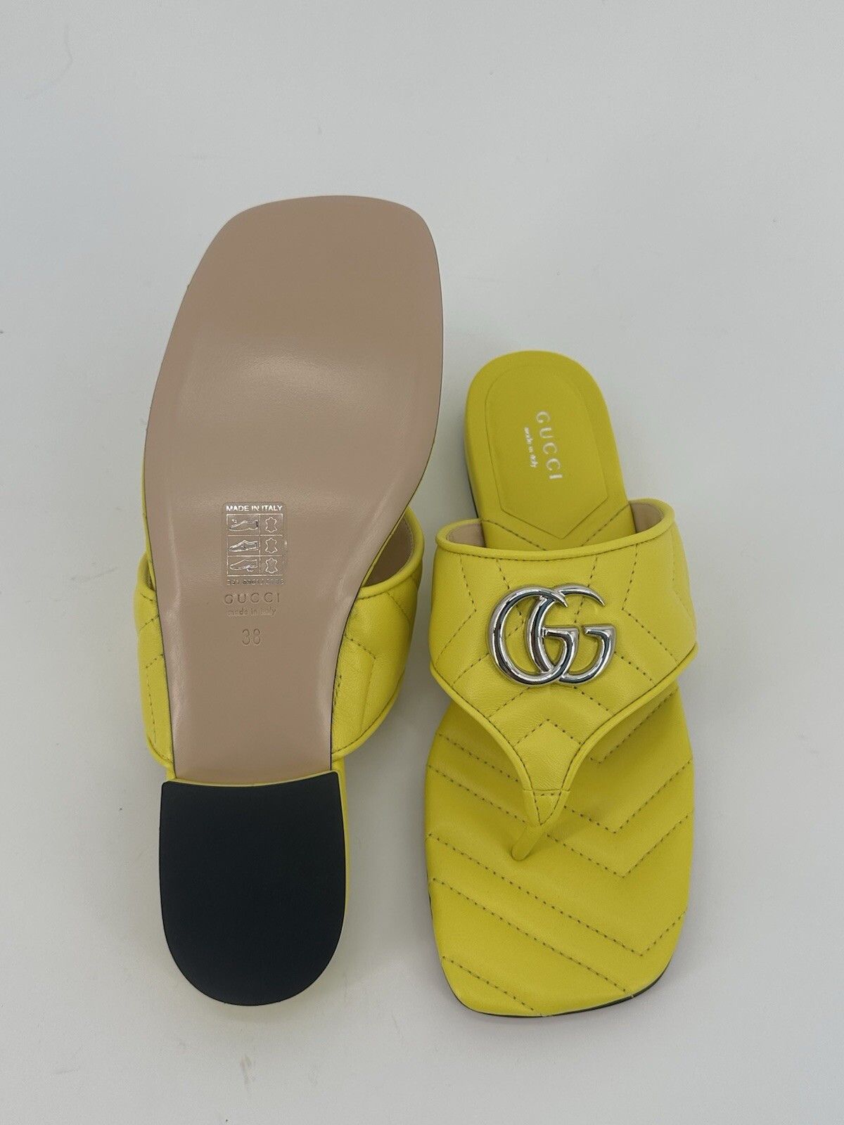 Gucci New Gucci Marmont Sandals Size-IT-38 / US-8 Size US 8 / IT 38 - 8 Thumbnail
