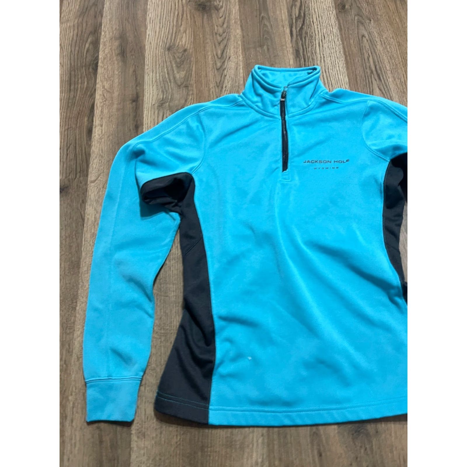 Vintage Outfitter Trading Co. Sweatshirt Women’s Size Small Blue Black 1/4 Zip Pullover Long Sleeve Casual Regular 1/4 Zip Size S / US 4 / IT 40 - 3 Thumbnail