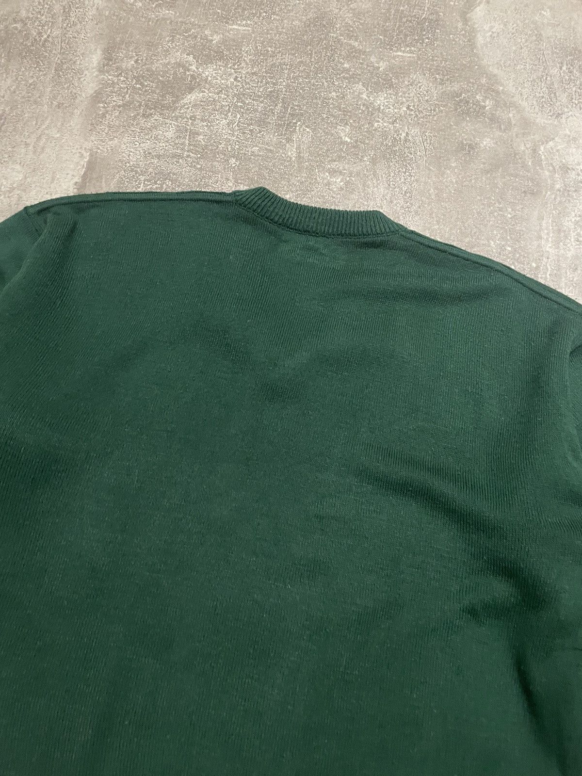 Lacoste Vintage Lacoste Cable Knit Striped Sweater Jumper Size US XXL / EU 58 / 5 - 14 Thumbnail