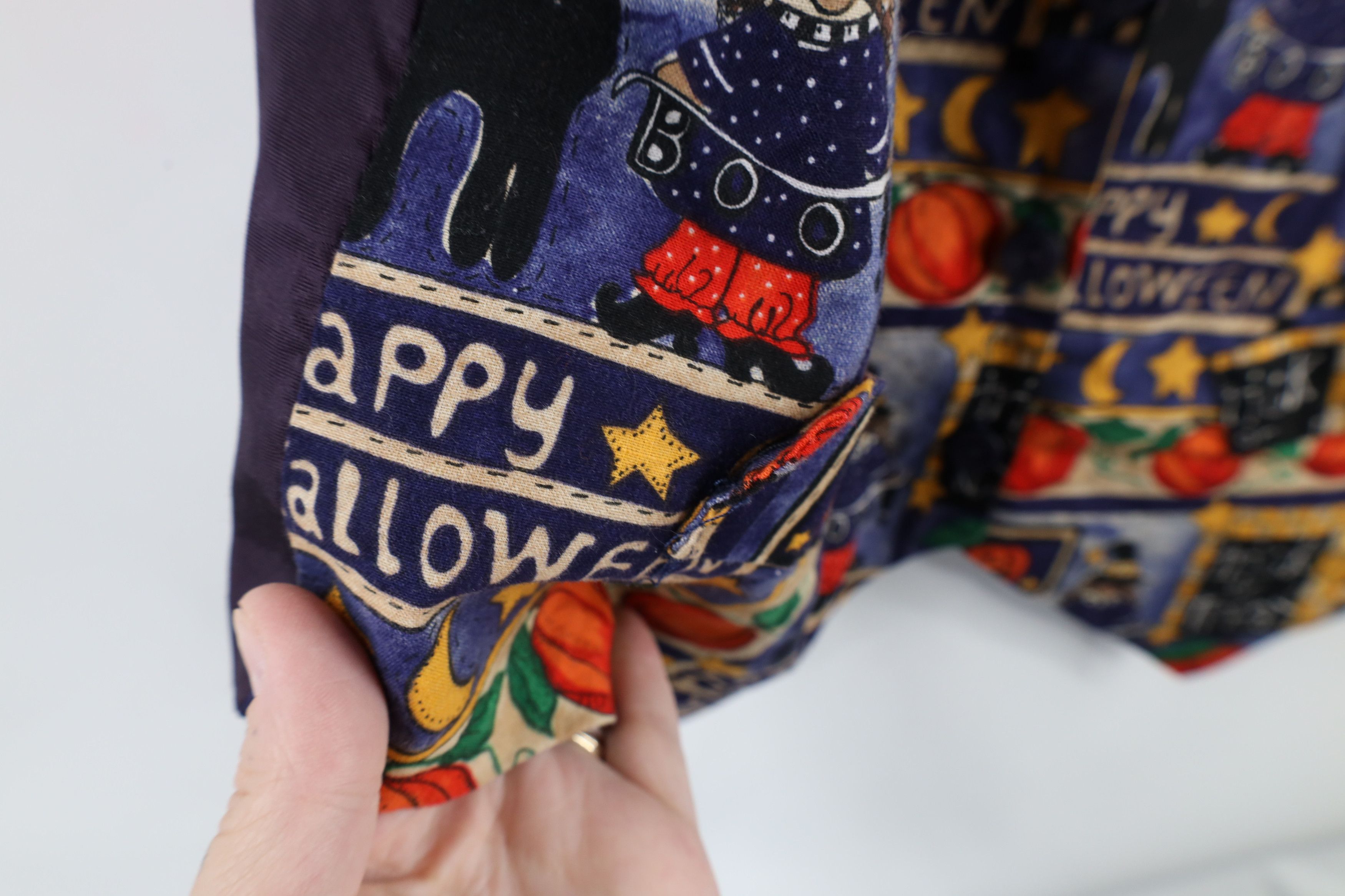 Vintage Vintage 90s Streetwear Tie Back Button Vest Jacket USA Size L / US 10 / IT 46 - 4 Thumbnail