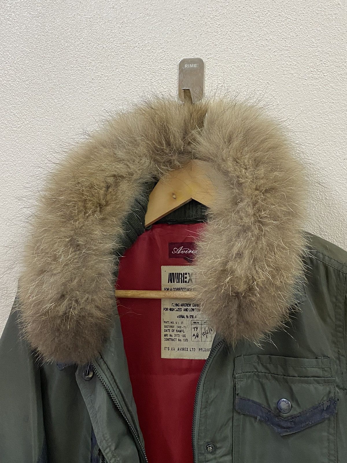 Avirex Vtg Avirex Fur Parka Jacket Size US S / EU 44-46 / 1 - 10 Thumbnail