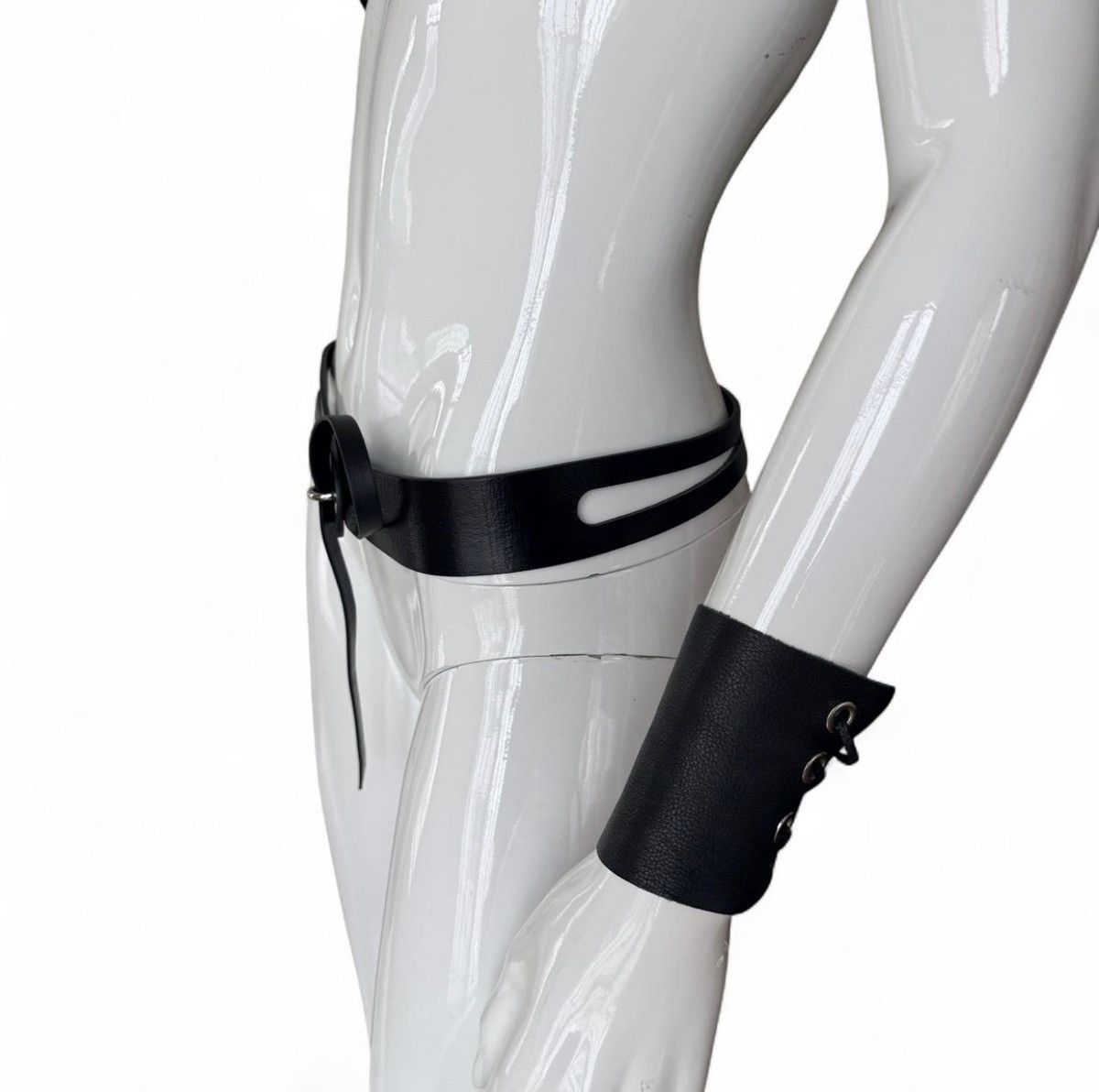 Helmut Lang RARE Helmut Lang Bondage Archival Vintage 90s Belt Size ONE SIZE - 5 Thumbnail