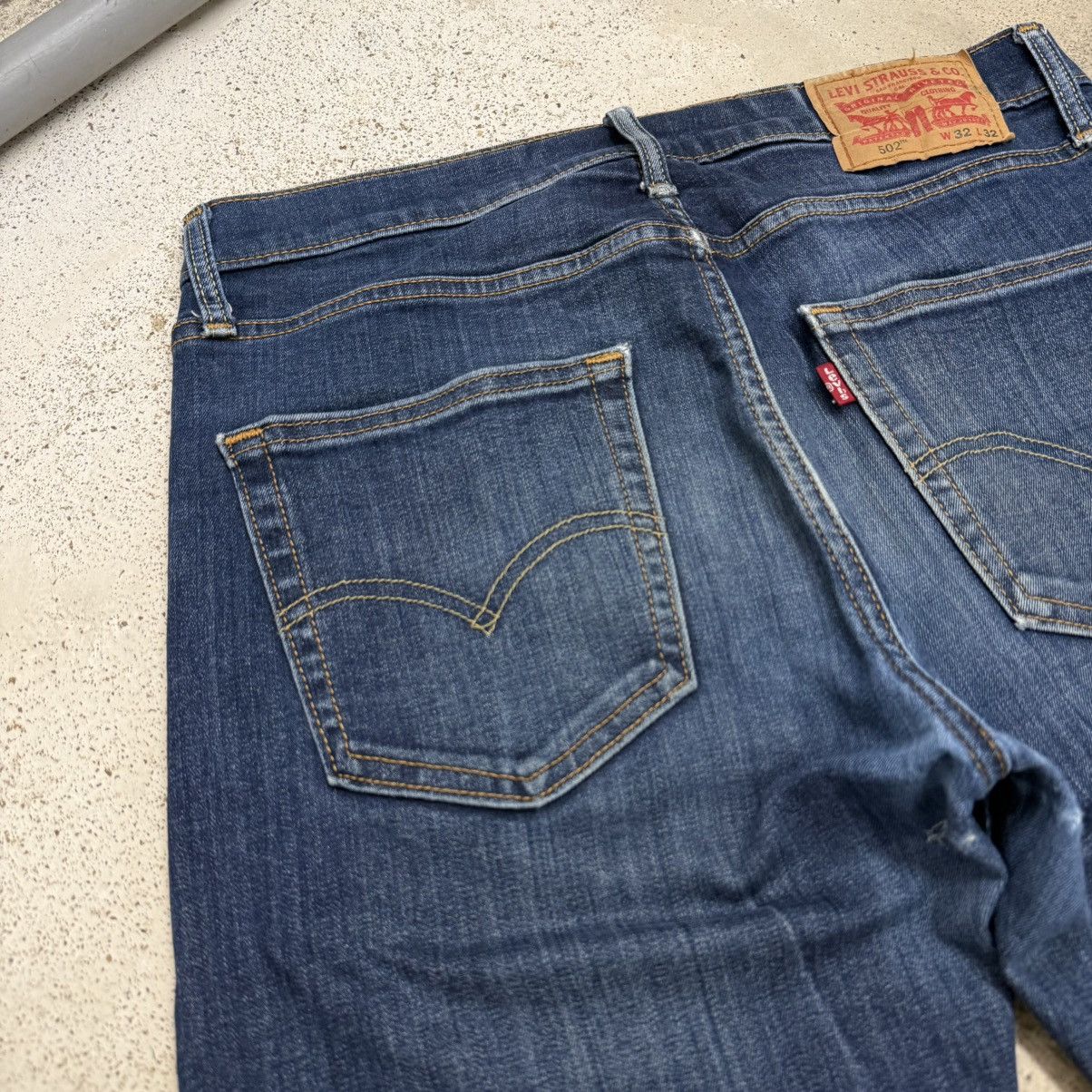 Levi's Levis 502 Modern Stretch Distressed Denim Pants Size US 32 / EU 48 - 11 Thumbnail