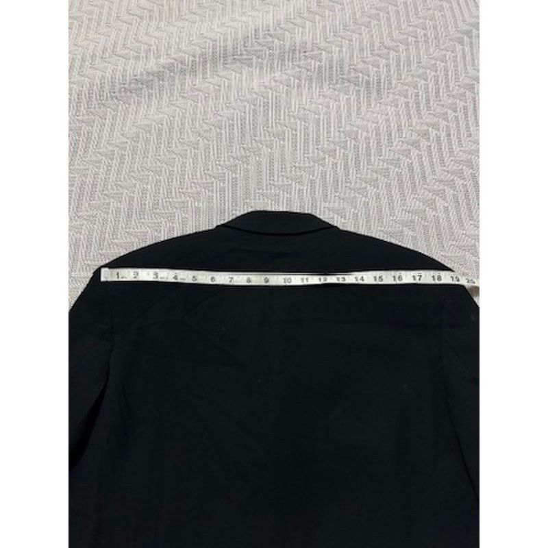 Hugo Boss Hugo Boss black wool three button blazer size 40R Size 40R - 12 Thumbnail