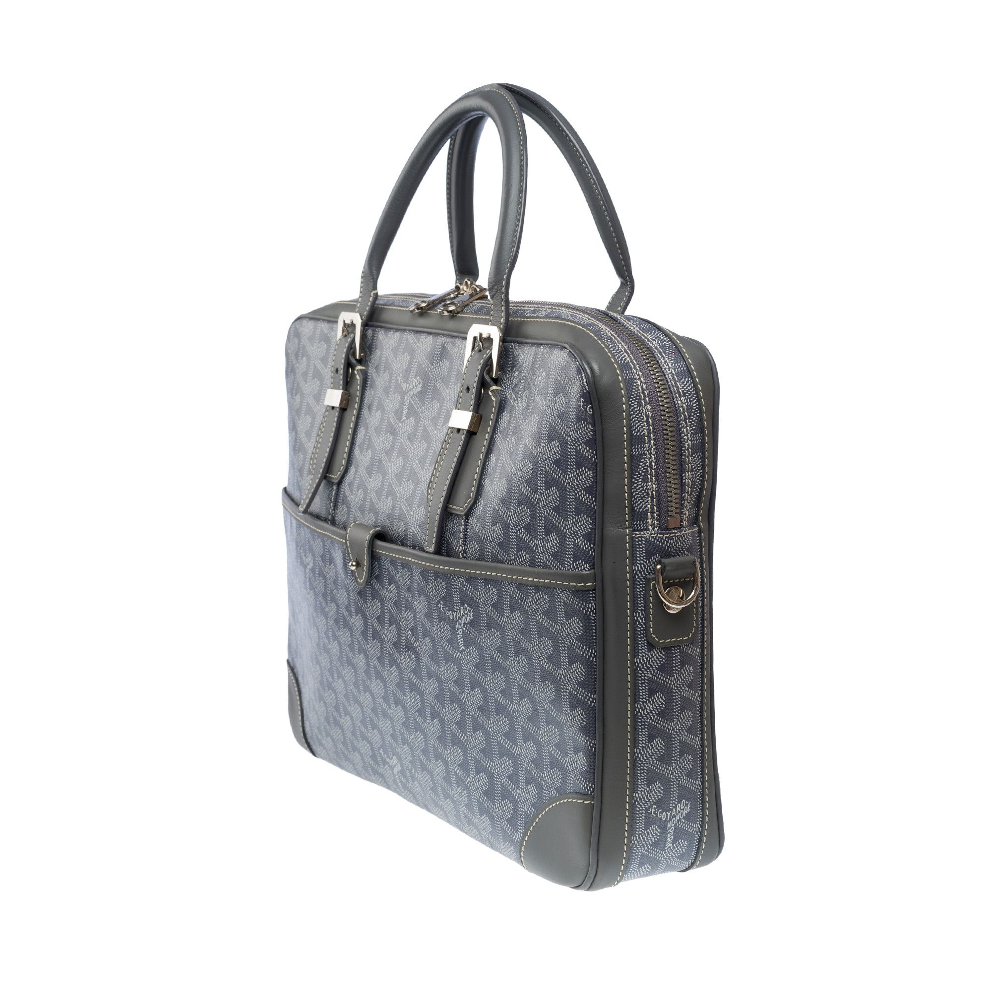 Goyard GOYARD Bag in Gray Canvas Size ONE SIZE - 4 Thumbnail