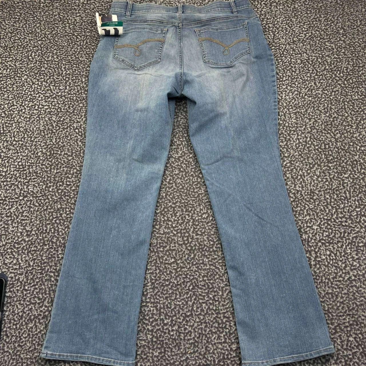 Other Riders by Lee Jeans Women 16 Faded Denim Straight 36x31 Size 36" / US 14 / IT 50 - 2 Thumbnail