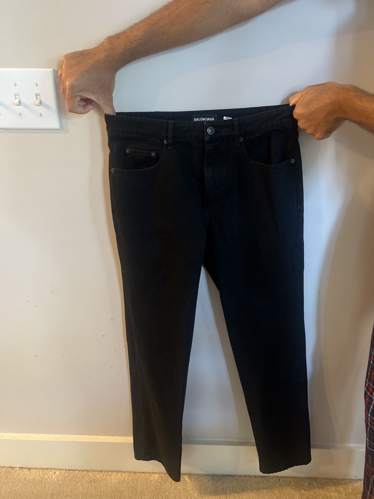Balenciaga Balenciaga Slim Fit Jeans (Black) Size US 32 / EU 48 - 2 Thumbnail