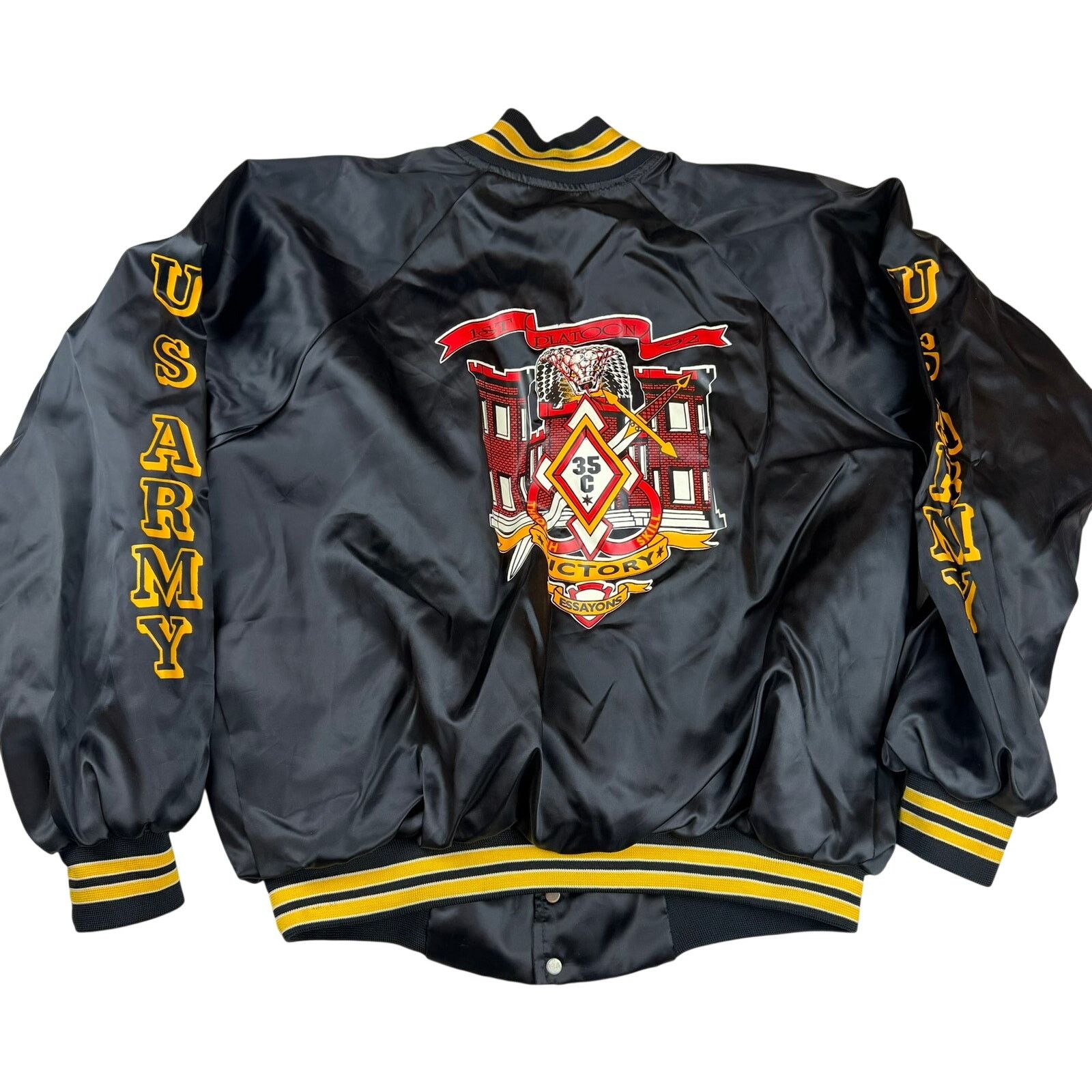 Other Vintage U.S. Army Satin Bomber Jacket – Size XL Size US XL / EU 56 / 4 - 2 Thumbnail