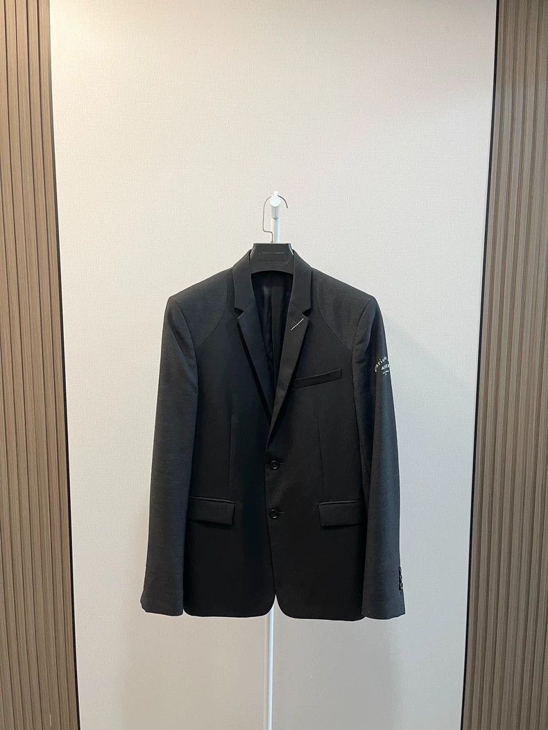 Dior Dior Black Side Logo Suit 2502-Nextarrow Size 48R - 1 Thumbnail
