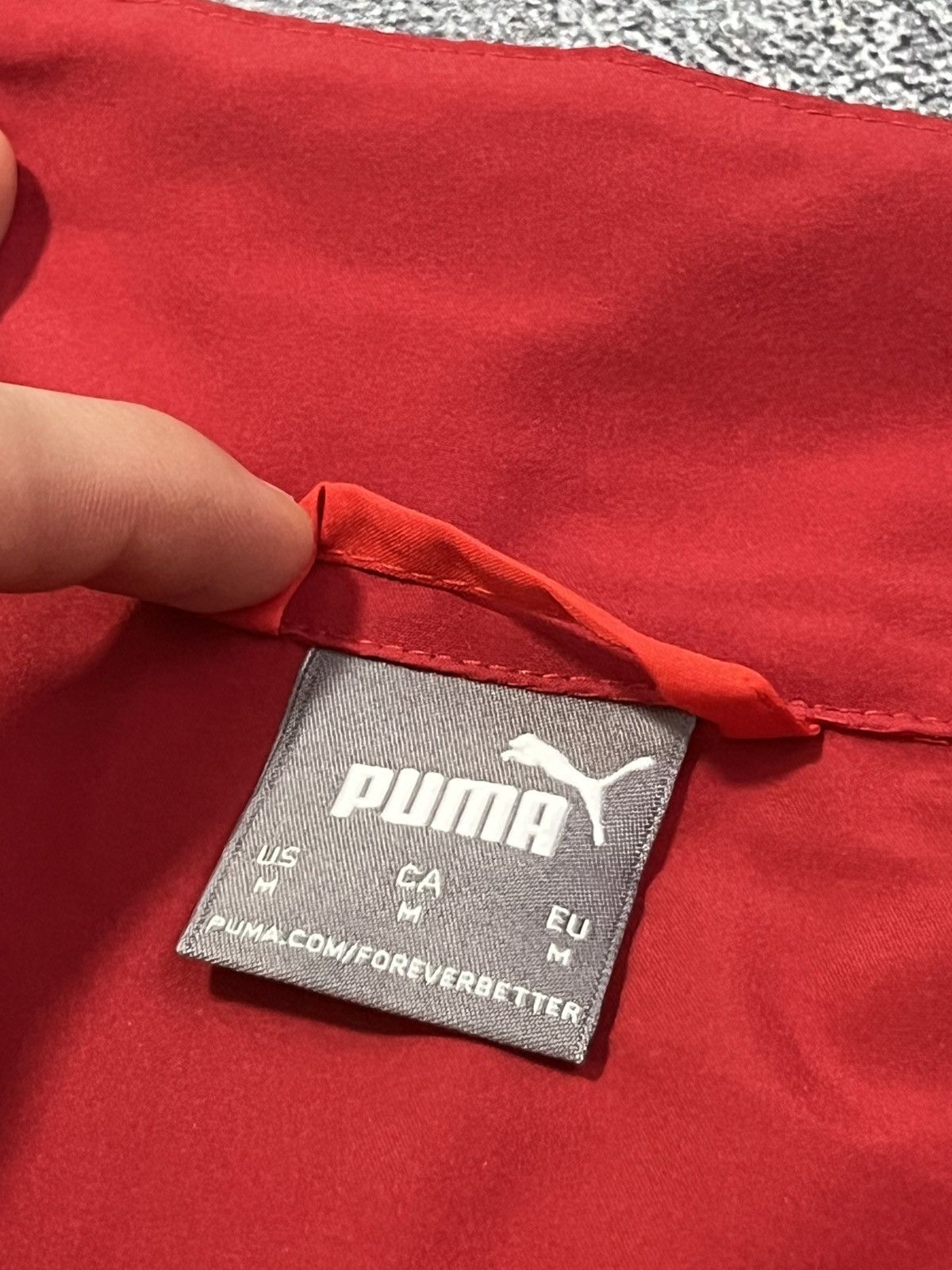 Puma Puma Swiss Jersey Red Zip Jacket Size US M / EU 48-50 / 2 - 8 Thumbnail