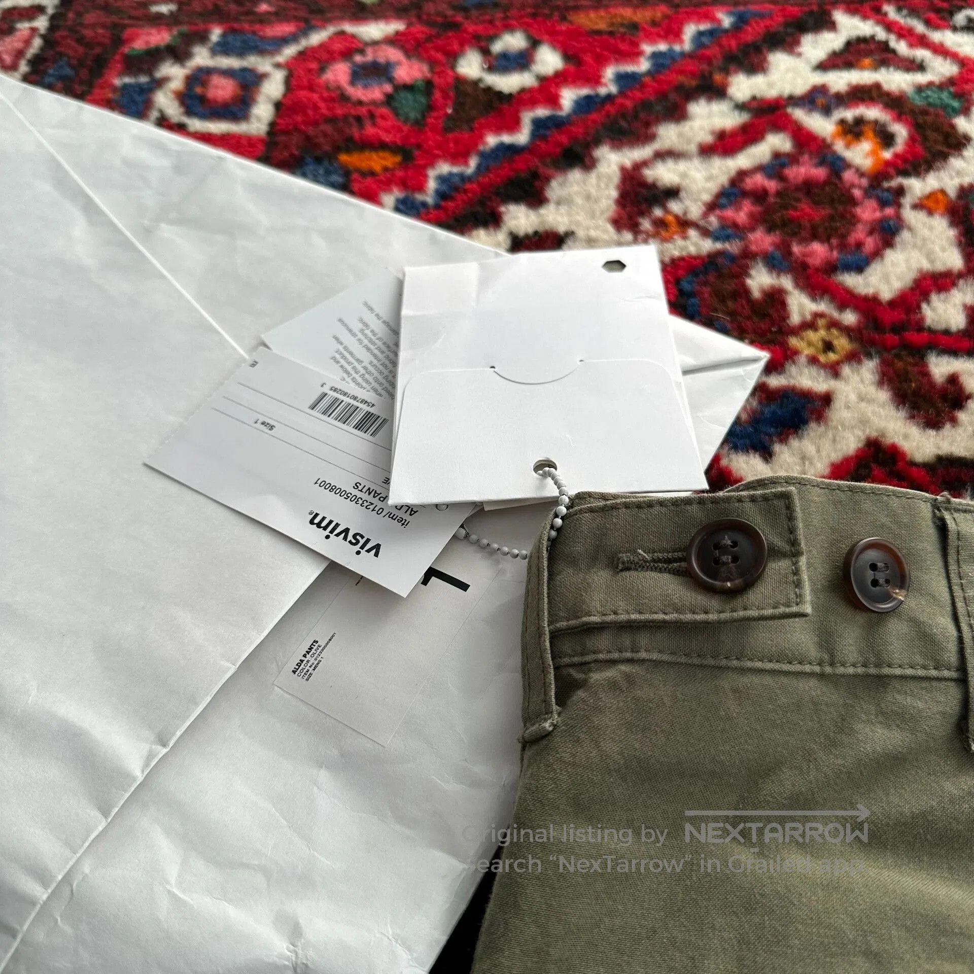 Visvim VISVIM 23AW ALDA PANTS in Green. Size US 26 / EU 42 - 7 Thumbnail