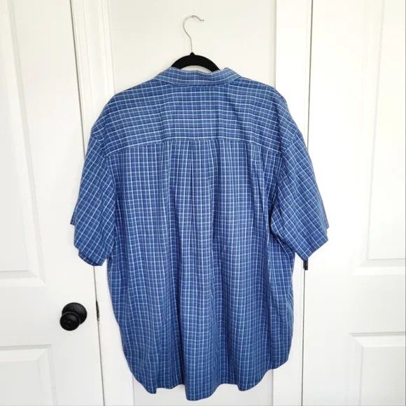 Arrow Plaid Short Sleeve Button-Up Shirt Size US XXL / EU 58 / 5 - 5 Thumbnail